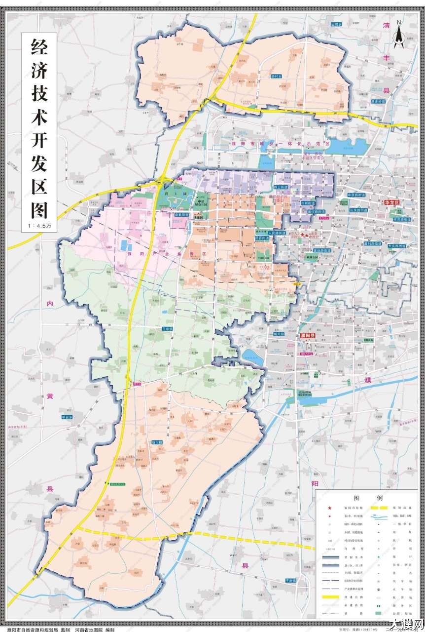 11幅最新最全濮阳市公益地图送你!